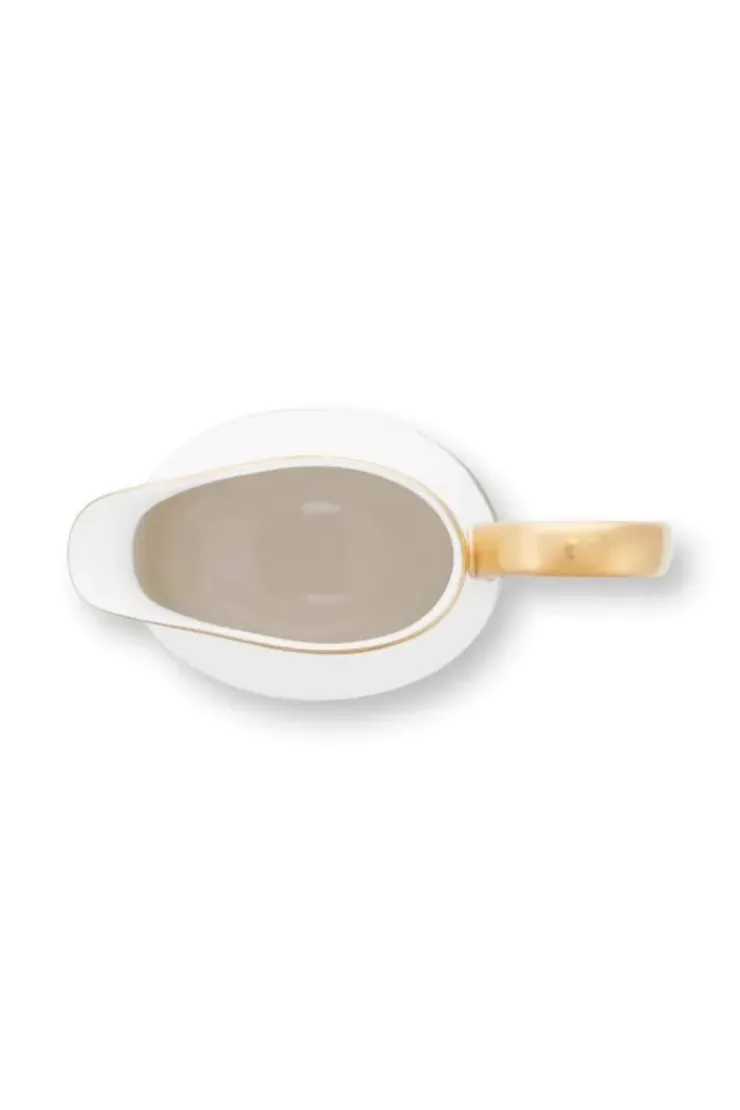 Milchkännchen|Pip Studio Pip Chique Stripes Kanne Klein Rosa/Grun