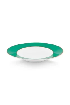 Tiefe Teller|Pip Studio Pip Chique Tiefer Teller 23.5Cm Grun