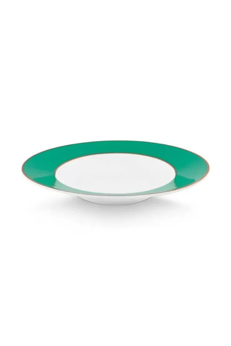Tiefe Teller|Pip Studio Pip Chique Tiefer Teller 23.5Cm Grun