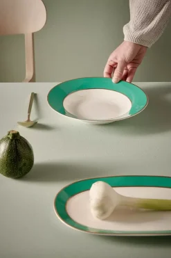 Tortenteller|Pip Studio Pip Chique Tortenteller Oval Grun