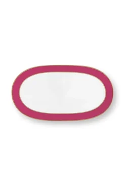 Tortenteller|Pip Studio Pip Chique Tortenteller Oval Rosa