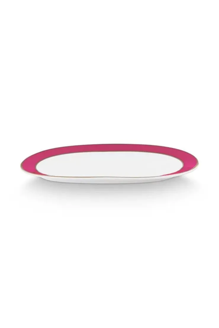 Tortenteller|Pip Studio Pip Chique Tortenteller Oval Rosa