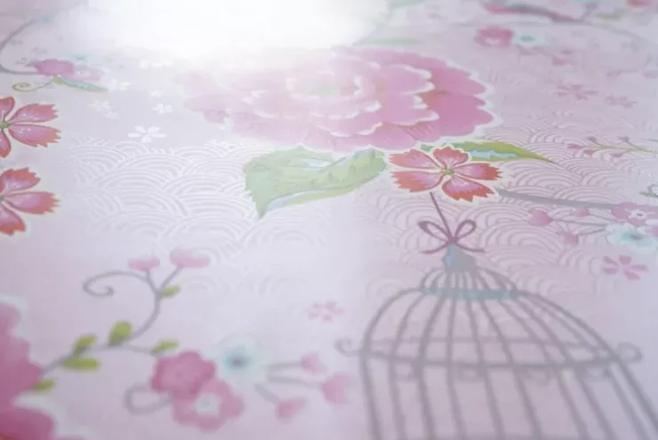 Vliestapete|Pip Studio Birds In Paradise Vliestapete Rosa