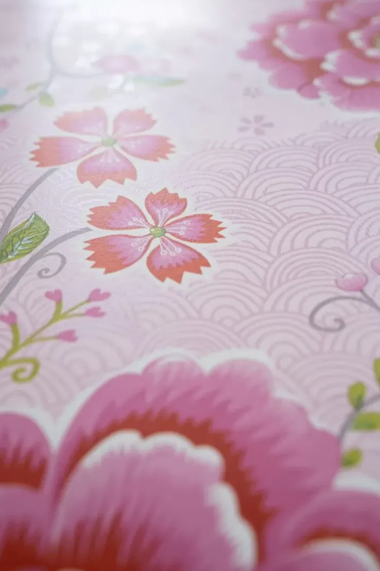 Vliestapete|Pip Studio Birds In Paradise Vliestapete Rosa