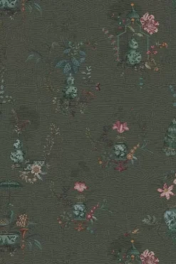 Vinyltapete|Pip Studio Chinese Porcelain Vinyltapete Dunkel Grun