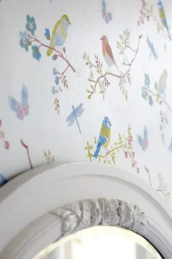 Vliestapete|Pip Studio Early Bird Vliestapete Gebrochen S Weis