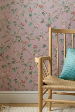 Vliestapete|Pip Studio Good Nightingale Vliestapete Mauve Rosa