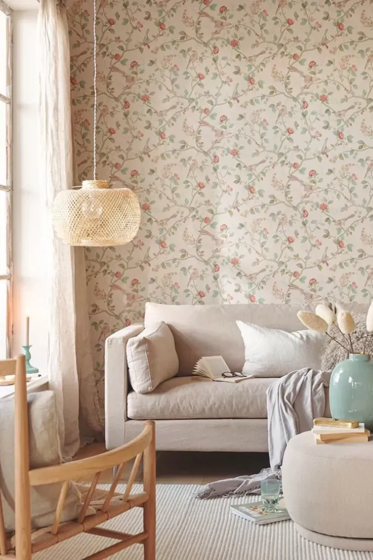 Vliestapete|Pip Studio Good Nightingale Vliestapete Gebrochen S Weis