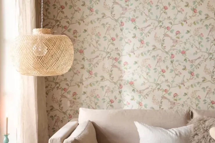 Vliestapete|Pip Studio Good Nightingale Vliestapete Gebrochen S Weis