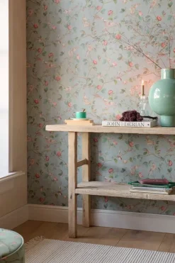 Vliestapete|Pip Studio Good Nightingale Vliestapete Hellblau/ Grau