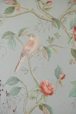 Vliestapete|Pip Studio Good Nightingale Vliestapete Hellblau/ Grau