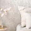 Vliestapete|Pip Studio Origami Tree Vliestapete Gebrochen S/Silber Weis