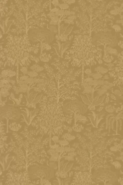 Vliestapete|Pip Studio Origami Tree Vliestapete Ocker/Gold Gelb