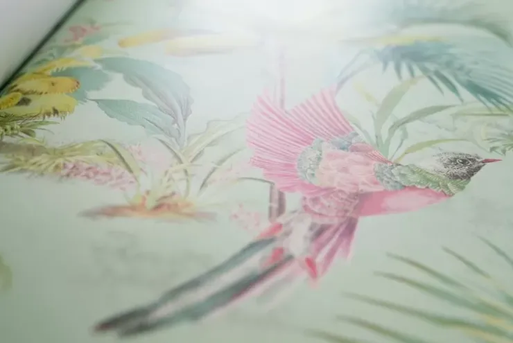 Vliestapete|Pip Studio Palm Scene Vliestapete Grun