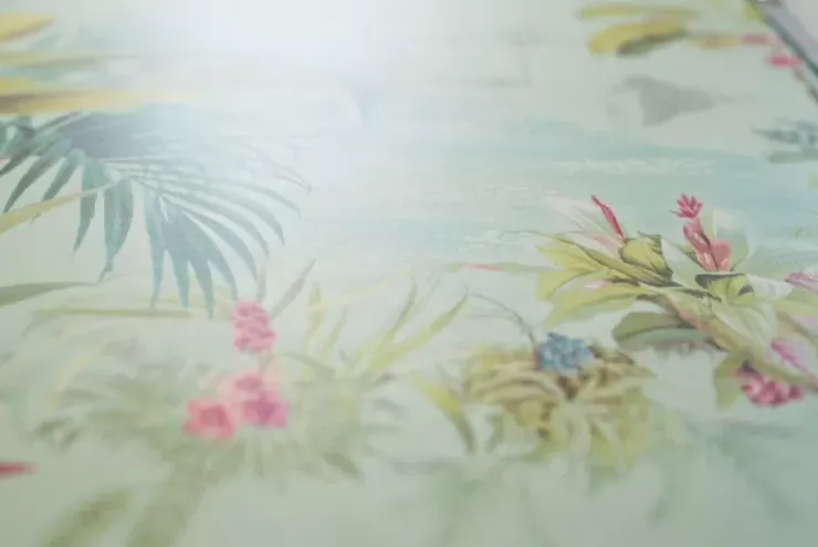 Vliestapete|Pip Studio Palm Scene Vliestapete Grun