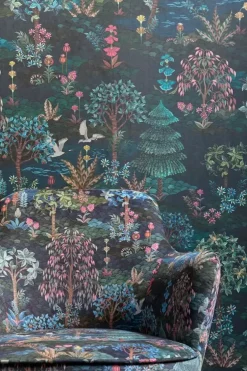Fototapete|Pip Studio Pip Garden Infinito Wallpower Dunkelblau