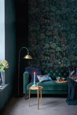 Fototapete|Pip Studio Pip Garden Infinito Wallpower Dunkelblau