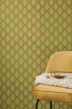 Vliestapete|Pip Studio Raindrops Vliestapete /Ocre Gelb