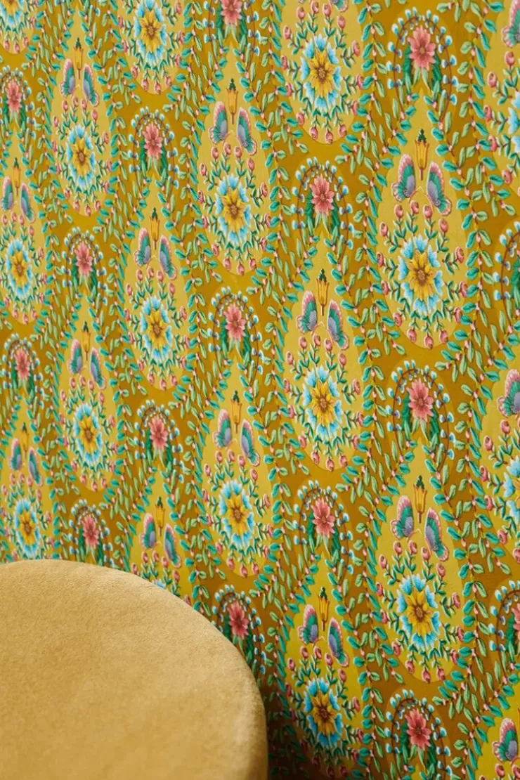 Vliestapete|Pip Studio Raindrops Vliestapete /Ocre Gelb