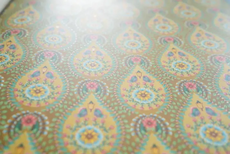 Vliestapete|Pip Studio Raindrops Vliestapete /Ocre Gelb
