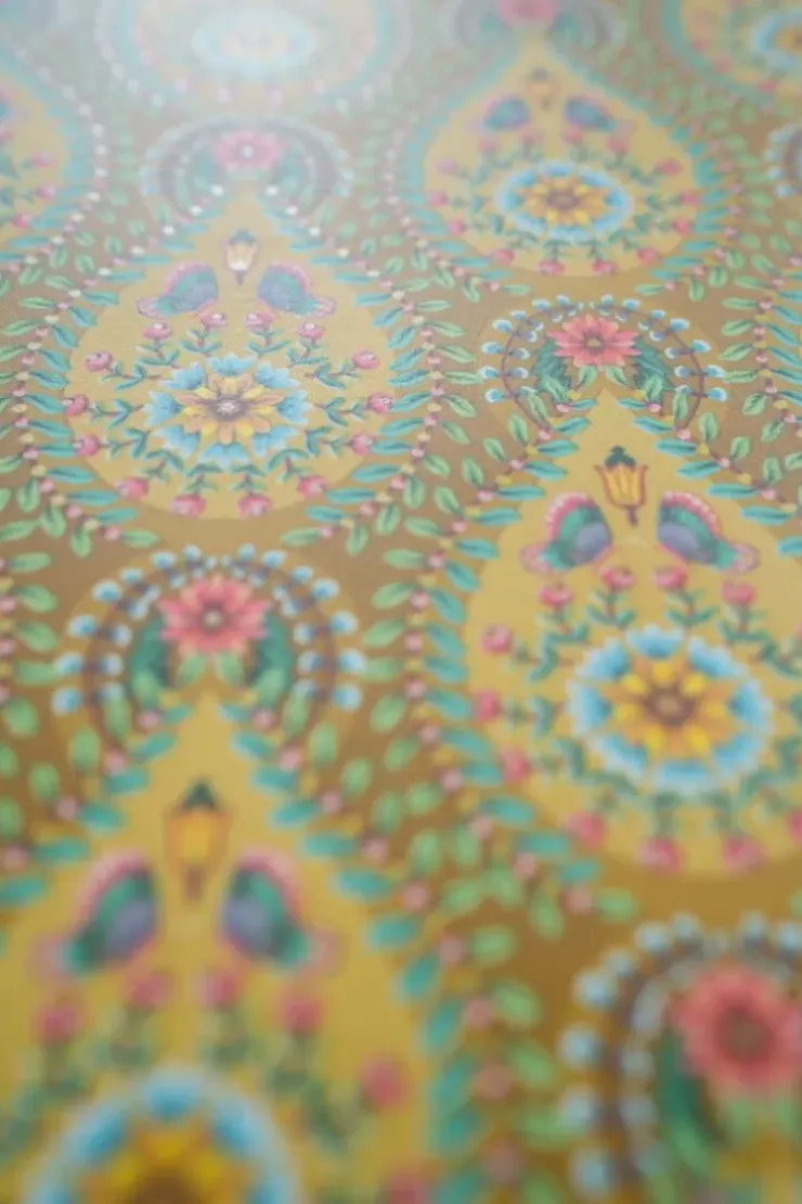 Vliestapete|Pip Studio Raindrops Vliestapete /Ocre Gelb