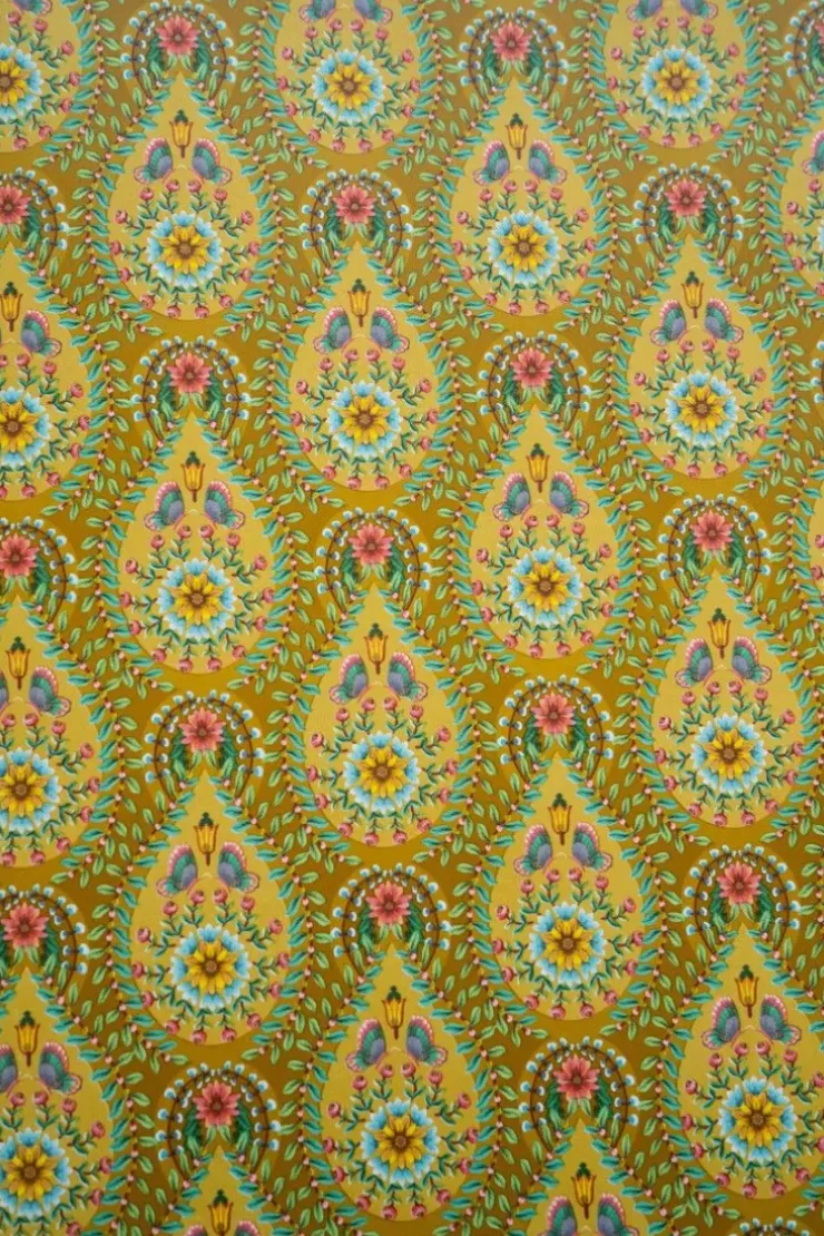 Vliestapete|Pip Studio Raindrops Vliestapete /Ocre Gelb