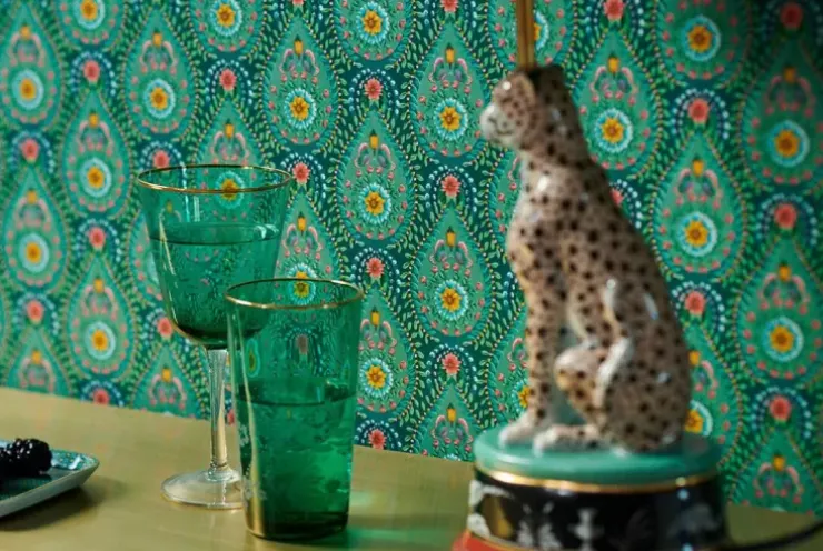 Vliestapete|Pip Studio Raindrops Vliestapete Grun