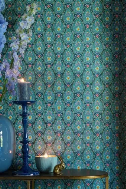 Vliestapete|Pip Studio Raindrops Vliestapete Dunkel Blau