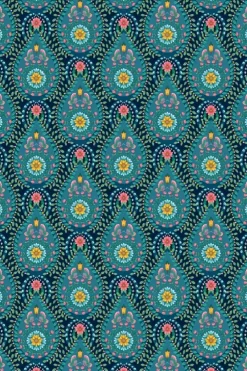 Vliestapete|Pip Studio Raindrops Vliestapete Dunkel Blau