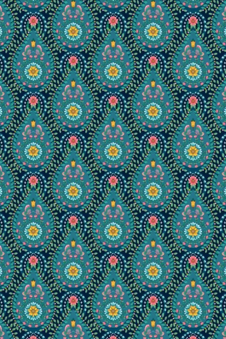 Vliestapete|Pip Studio Raindrops Vliestapete Dunkel Blau