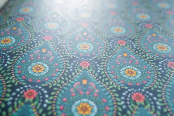 Vliestapete|Pip Studio Raindrops Vliestapete Dunkel Blau