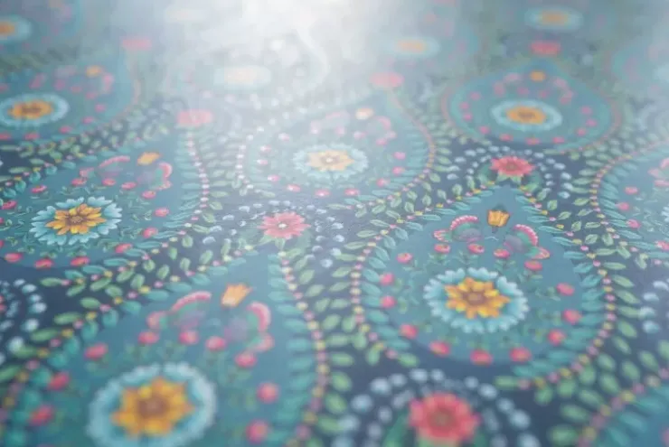 Vliestapete|Pip Studio Raindrops Vliestapete Dunkel Blau