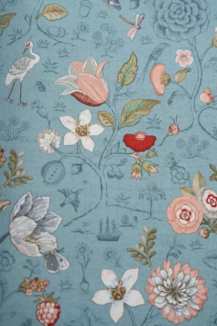 Vliestapete|Pip Studio Spring To Life Vliestapete Meeres Blau