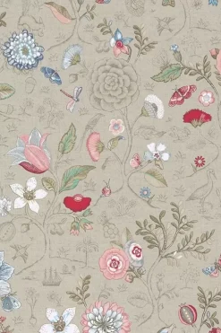 Vliestapete|Pip Studio Spring To Life Vliestapete Khaki Grun