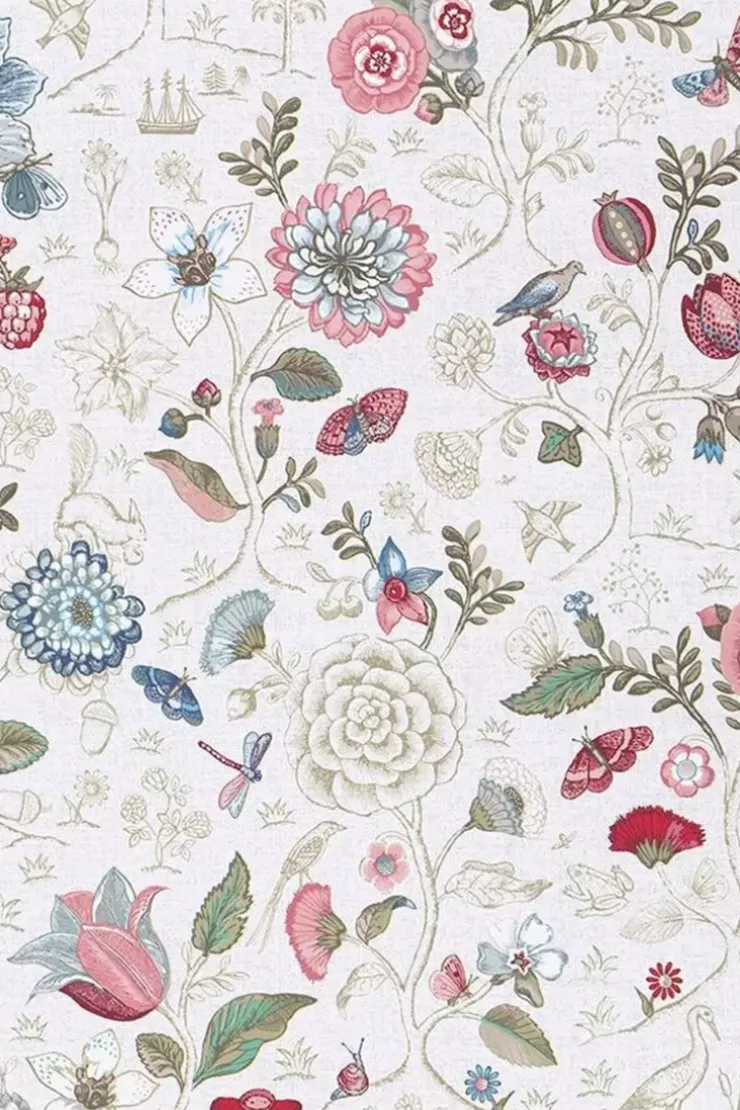 Vliestapete|Pip Studio Spring To Life Vliestapete Gebrochen S Weis