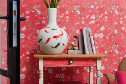 Vliestapete|Pip Studio Spring To Life Vliestapete /Rosa Rot