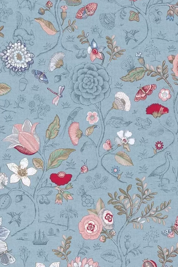 Vliestapete|Pip Studio Spring To Life Vliestapete Hell Blau
