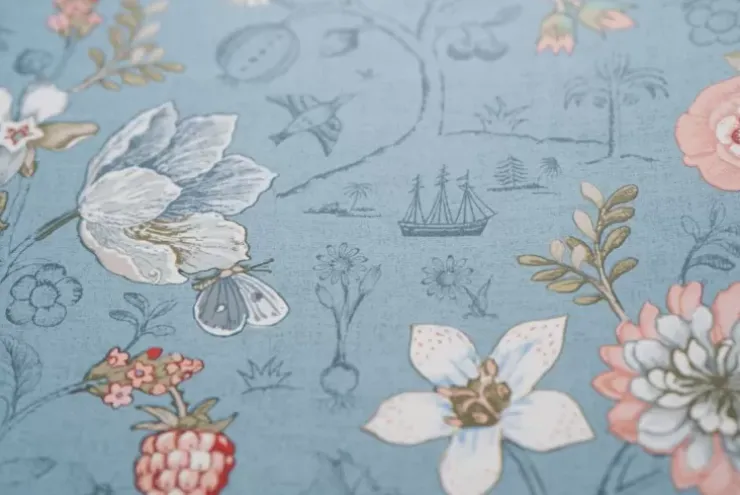 Vliestapete|Pip Studio Spring To Life Vliestapete Hell Blau