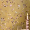 Vliestapete|Pip Studio Tokyo Blossom Vliestapete Senf Gelb