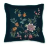 Bettkissen|Pip Studio Quadratisches Zierkissen Il Paradiso Dunkelblau