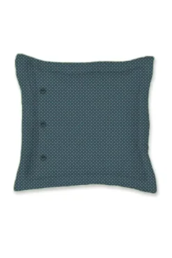 Zierkissen|Pip Studio Quadratisches Zierkissen Fleur Grandeur Blau