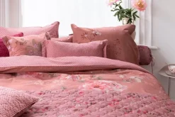 Zierkissen|Pip Studio Quadratisches Zierkissen Tokyo Bouquet /Terra Rosa