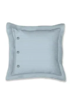 Zierkissen|Pip Studio Quadratisches Zierkissen Saluti Grandi Hell Blau