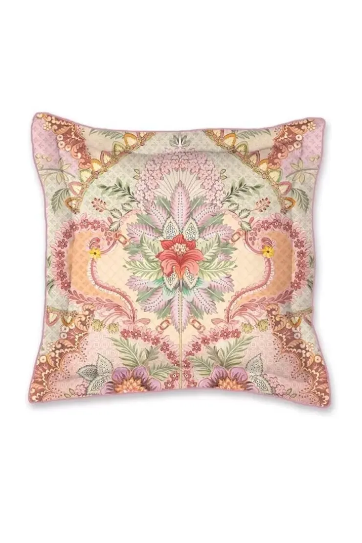 Zierkissen|Pip Studio Quadratisches Zierkissen Saluti Grandi Pastell Rosa