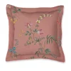 Bettkissen|Pip Studio Quadratisches Zierkissen Fleur Grandeur Rosa