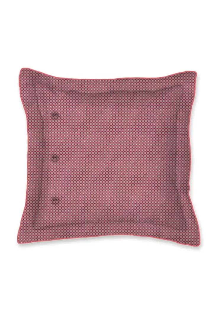 Bettkissen|Pip Studio Quadratisches Zierkissen Fleur Grandeur Rosa