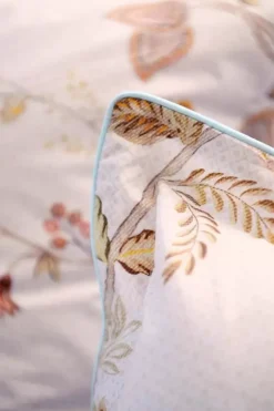 Zierkissen|Pip Studio Quadratisches Zierkissen Cece Fiore S Weis