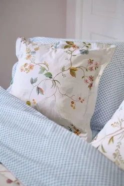 Zierkissen|Pip Studio Quadratisches Zierkissen Kawai Flower S Weis