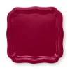 Schale Und Tabletts|Pip Studio Rechteckig Schale Emailliert Dunkel Rosa