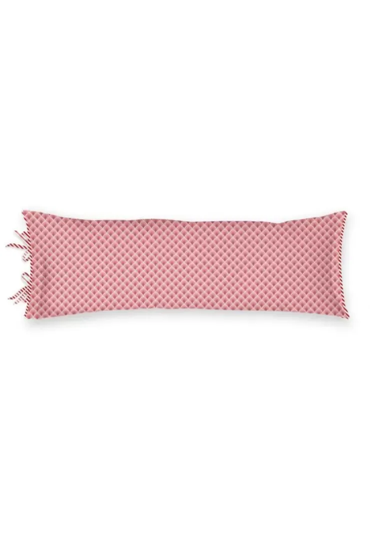 Bettkissen|Pip Studio Rechteckige Zierkissen Lang Tokyo Bouquet /Terra Rosa